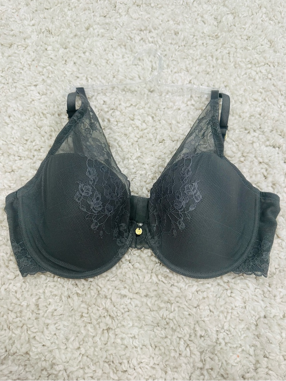 NWT Natori Cherry Blossom Color Flint Lace-Trim Underwire Bra Size 36DD